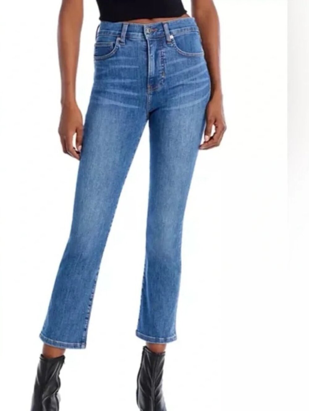 Veronica Beard Carly Kick Flare High Rise Jeans Sierra Size 25